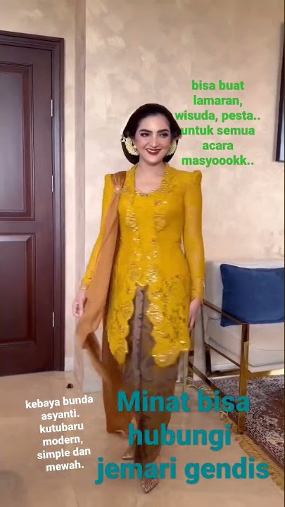 Kebaya kutubaru modern bunda asyanti #kebayakutubaru #kebayamodern #kebayawisuda #kebayalamaran