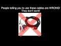 How to record with an pvr and anmi cable see description