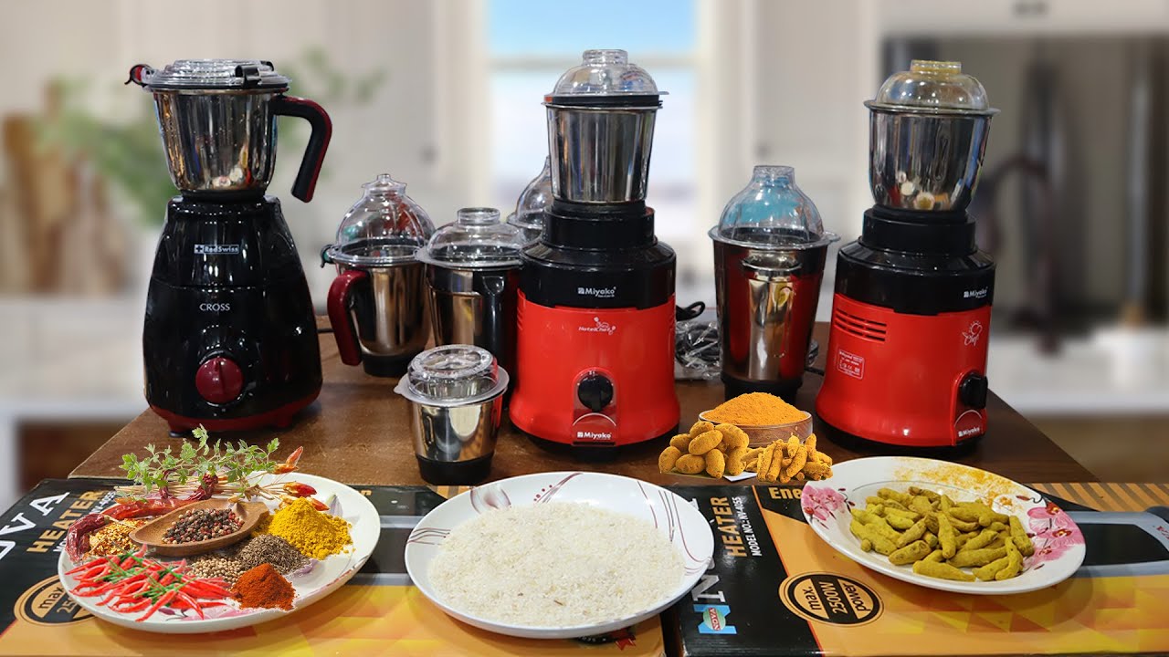 ১ মিনিটে হলুদমরিচ গুরা করুন ব্লেন্ডার মেশিনে Miyako Blender Machine