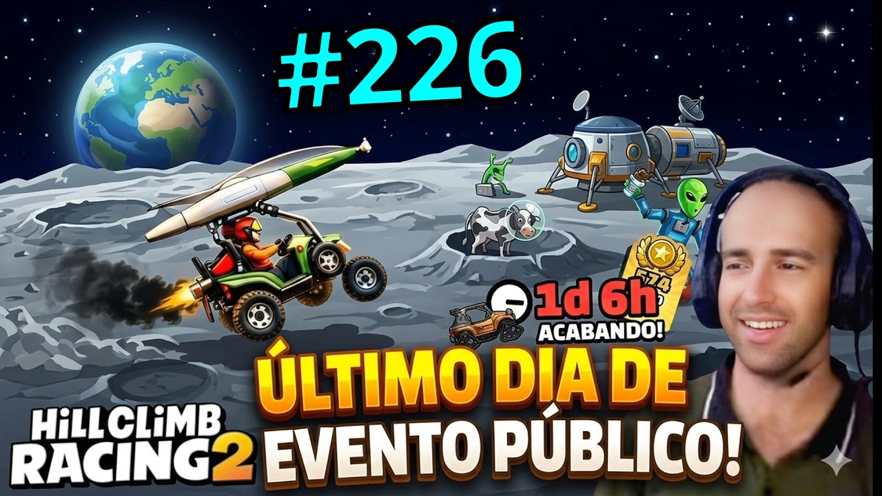 #226 - LIVE DE HILL CLIMB RACING 2 INFORMATION IN THE DESCRIPTION BELOW PARTE 226 @GAmeplaydoRicardo