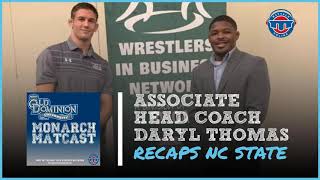 Daryl Thomas recaps ODU's deceptively close loss to NC State, looks ahead to Navy Classic - ODU68