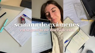 vlog semana de exámenes en segundo de bachillerato