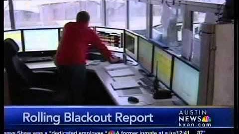 Rolling blackout briefing