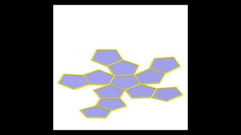Net of dodecahedron #mechanical #mechanism #geogebra #maths
