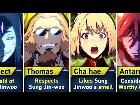 WHAT OTHER CHARACTERS FEEL ABOUT SUNG JINWOO | SOLO LEVELING