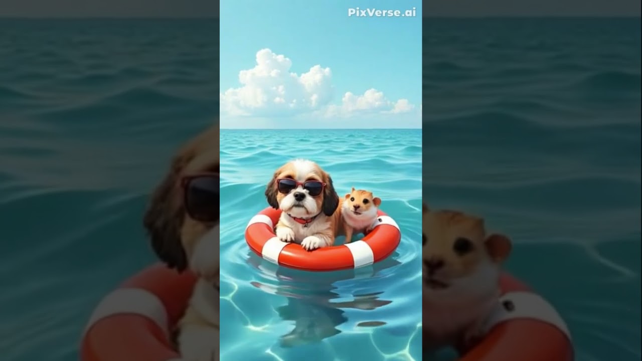 Shihztu on vacation 😵‍💫 