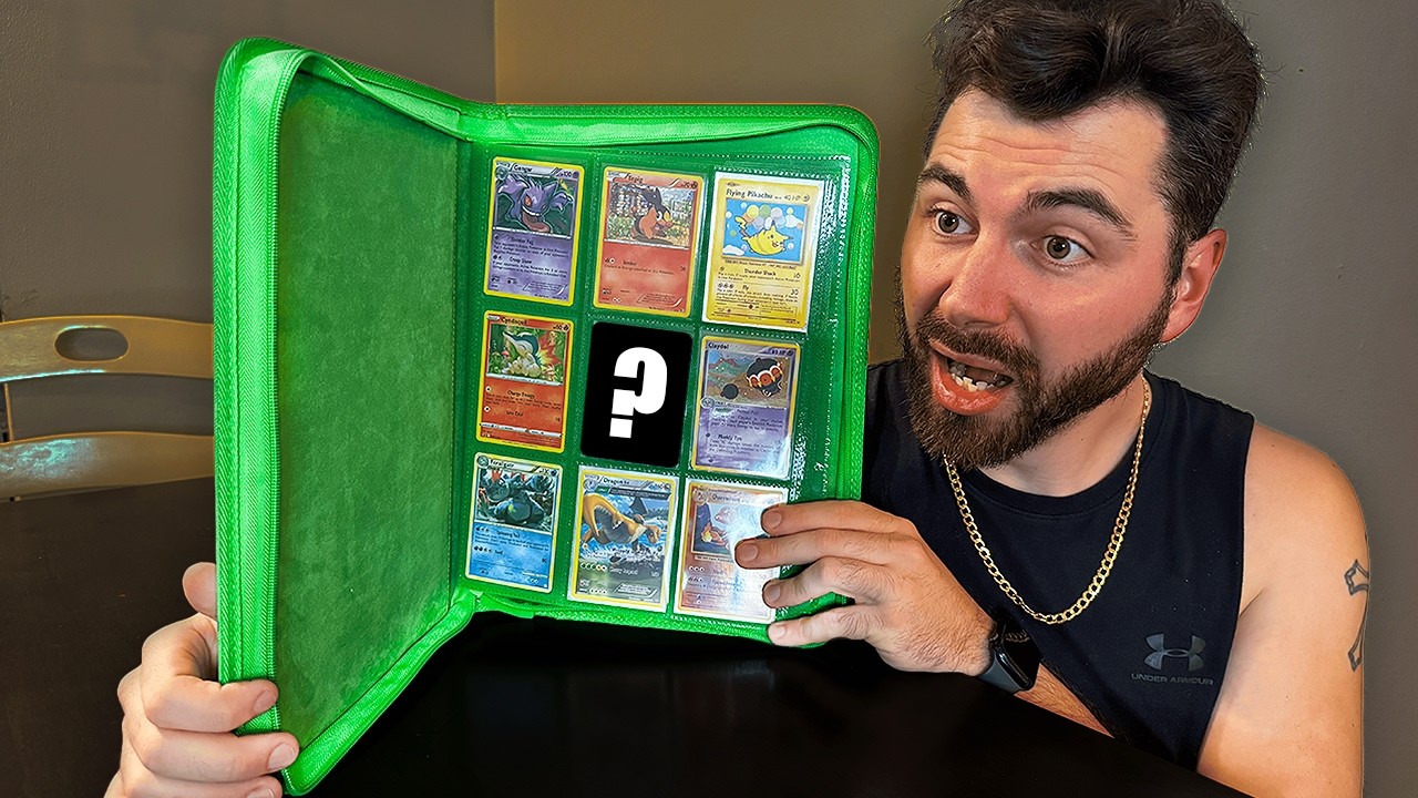 Making my first Pokemon Card Trade Binder!