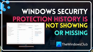 Fix! Windows Security Protection History is not showing or missing in Windows 11 (Solved)