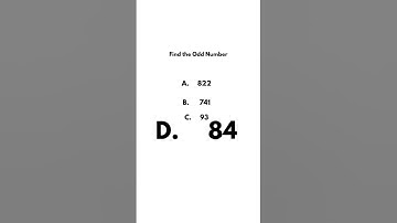 99% FAIL This Odd Number Puzzle! #mathpuzzle