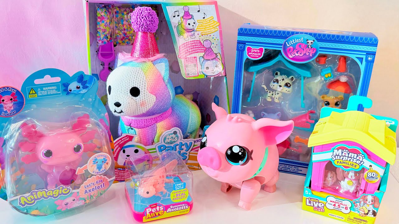 21+ Minutes Oddly Satisfying ASMR Toy Unboxing | Pets Alive, Little Live Pets & Littlest Pet Shop