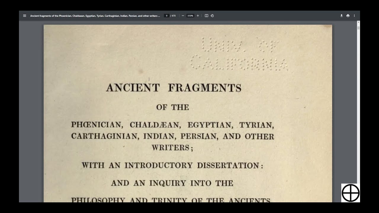 [PT9] [Annotation + Commentary] Ancient Fragments - YouTube