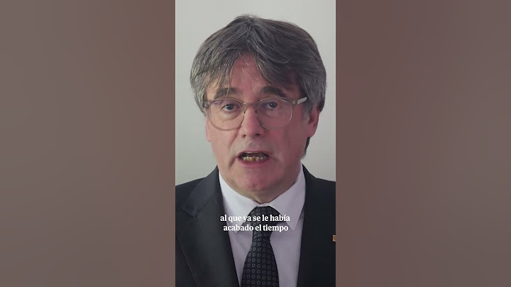 Puigdemont reaparece en vídeo y presume de su fuga