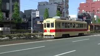 【路面電車動画】豊橋鉄道137 つりかけの音 3200形