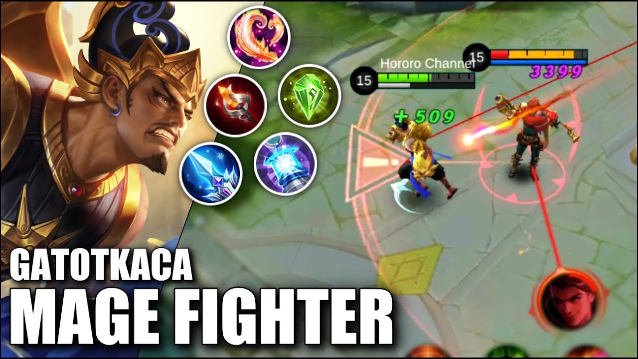 Mage Fighter Gatot Is Now Possible Gatotkaca Buff Youtube