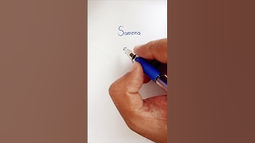 Samena name Signature. #signature #calligraphy #style #design #short