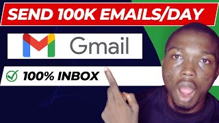 Send 100k Emails/Day - how to send bulk emails for free using Gmail 2023 | send bulk email