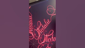 Natalie #procreate #ipadlettering #calligraphy #handlettered #digitalart #procreate #mandala