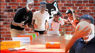 ROLL THE CAN CHALLENGE | සල්ලි මේසය |The Table of Money