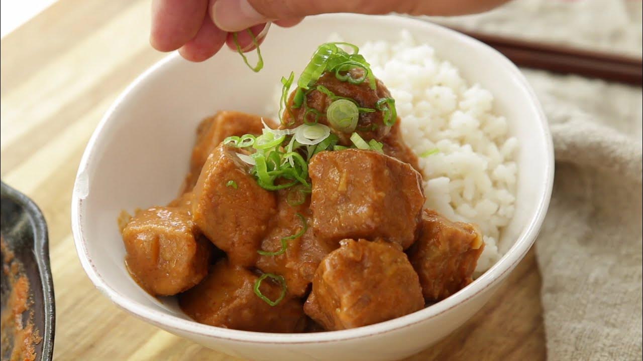 Tempeh sauce à l'arachide I La Cuisine de JeanPhilippe YouTube