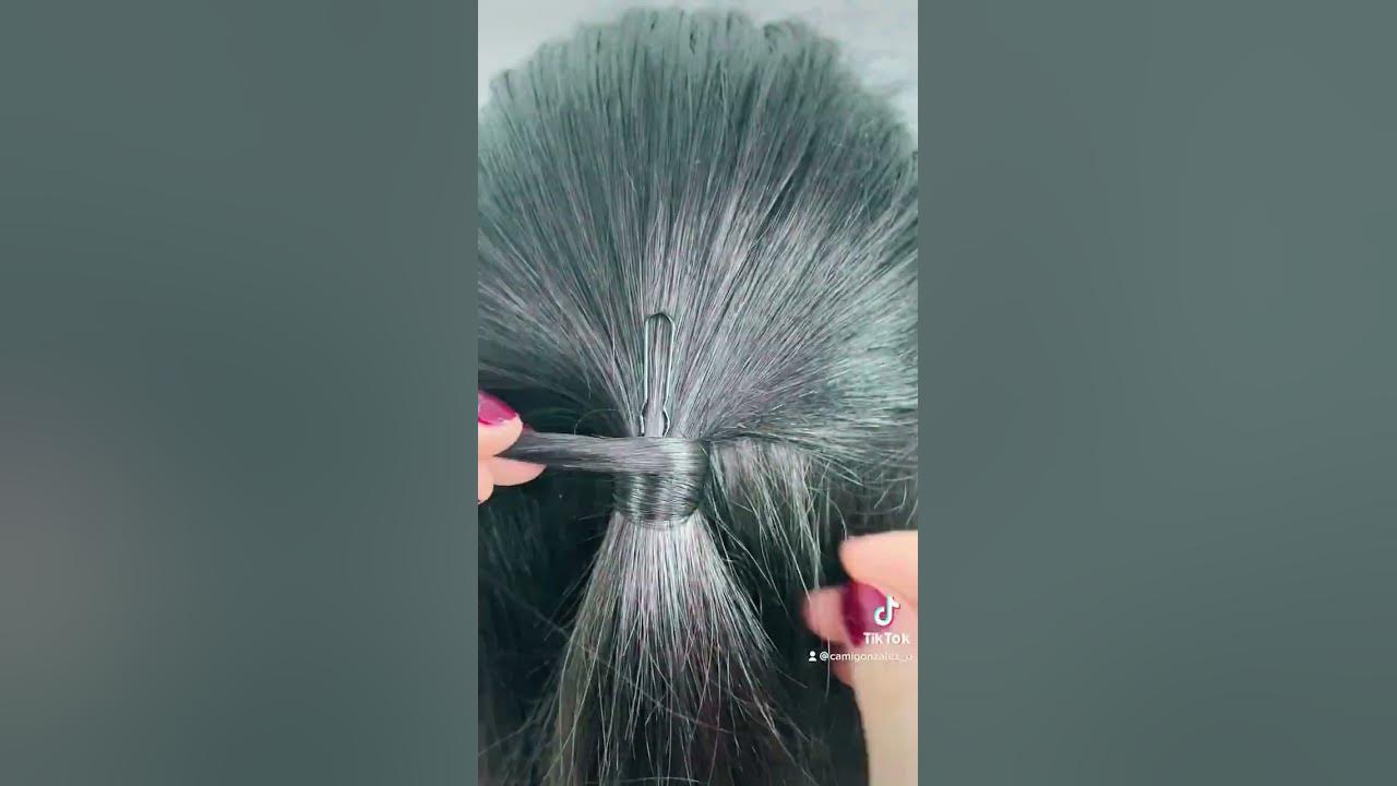 Cómo encoger las gomas de pelo para reutilizarlas sin fin