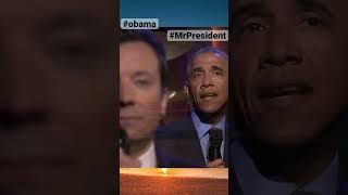 #backontime amazing performance #obama #donaldtrump