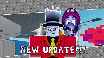 NEW UPDATE IN Be chased by random stuff in an obby