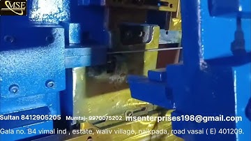 Bucket handle making machine | 29 - 30 pieces per minute speed | MS Enterprise 