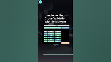 Implementing Cross-Validation with Scikit-learn #ai #artificialintelligence #machinelearning