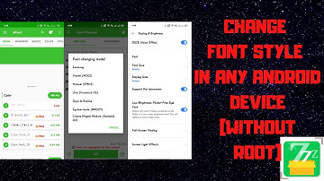 Change Fonts in All Android Phone [Without Root] Oppo, Vivo Realme, Samsung, Xiaomi, Huawei