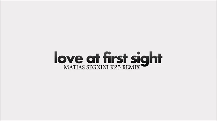 Kylie Minogue - Love At First Sight (Matias Segnin...