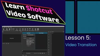 How to Create Video Transitions || Lesson 5 On Shotcut