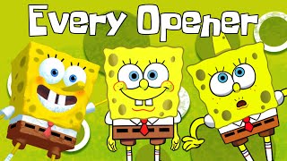 Every Spongebob Theme Song Opener