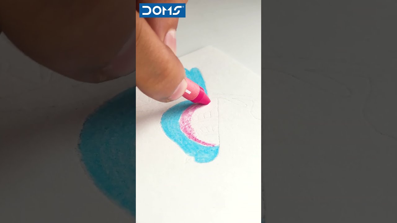 With DOMS Wax Crayons Every Stroke Is A Splash Of Fun Doms Waxcrayons Art Shorts