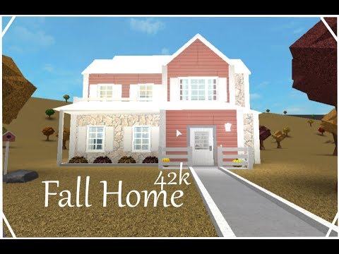 Fall House 42k Roblox Bloxburg Youtube