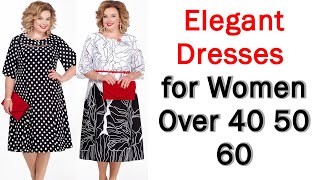 Gorgeous Dresses For Women Over 50 and 60! screenshot 3
