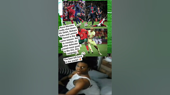 Nuno Mendes really shut down Mo Salah, Bukayo Saka and Lamine Yamal in the same season. #portugal