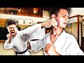 Ich habe den karateweltmeister in japan getroffen