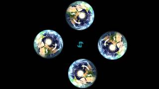 Earth Rotation Day and Night Pyramid HD Hologram Display