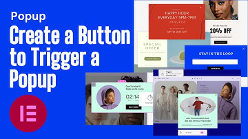 How To Create A Button To Trigger OnClick Popup In Elementor [Pro]