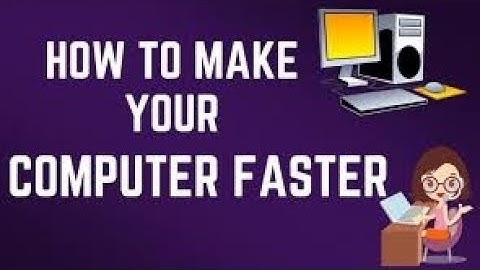How To Make Your Computer / Laptop Run Faster By Using CMD (Command Prompt)