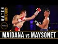 Maidana vs Maysonet HIGHLIGHTS: July 23, 2016 - PBC on NBCSN