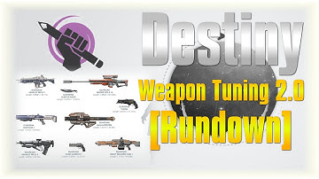 Destiny News: Weapon Tuning 2.0 [Rundown]