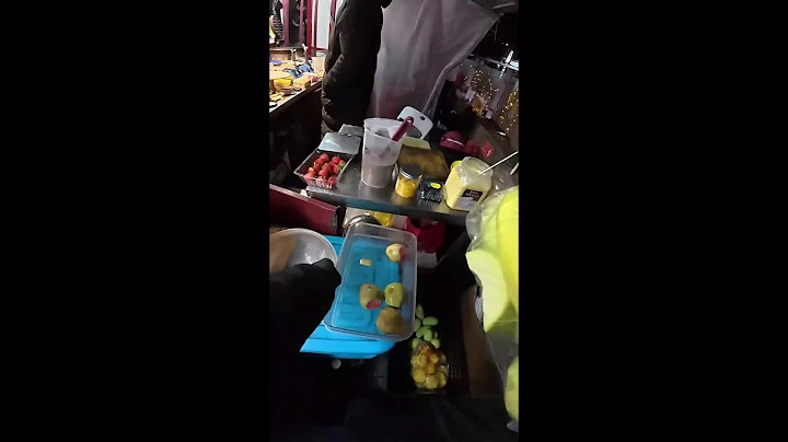 Mainland Chinese street snacks live broadcast