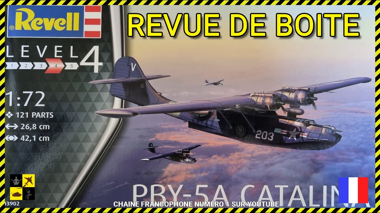 Maquette Avion 1/72 ACADEMY Ref 2136 Consolidated PBY-4 Catalina