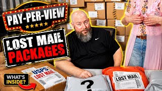 Pay Per View ONLY video of Lost Mail Mystery Packages