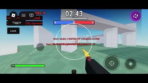 The hitbox is crazy 😲 | Unnamed shooter | Roblox