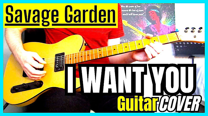 I Want You Guitar version - Guitar performance video thumbnail