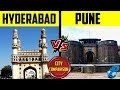 Placify: Hyderabad VS Pune | हैदराबाद VS पुणे | City Comparison 2020