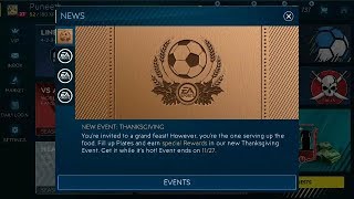 NEW EVENT:THANKSGIVING...IN FIFA MOBILE 19.AND HOW TO PLAY IT