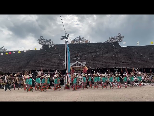 Festival Budaya Dayak Kenyah Desa Budaya Pampang dan Ulta Desa Budaya Pampang 2023//LADK-KT class=